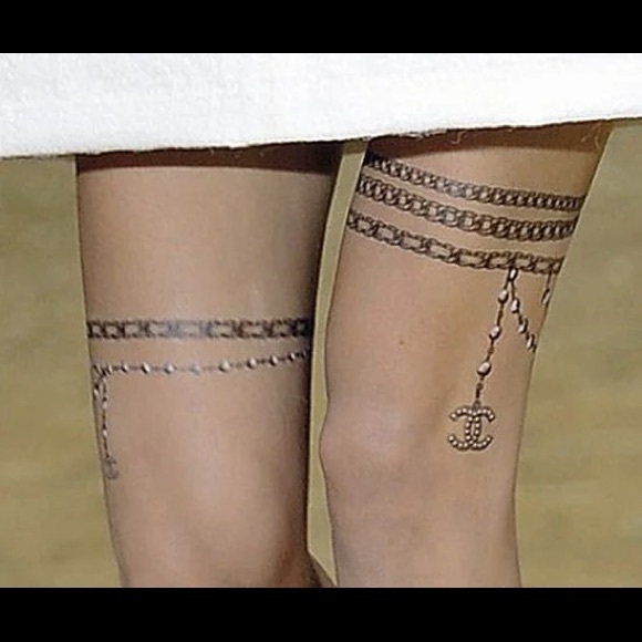 New Authentic Chanel Temporary Tattoos - Picture 10 of 10